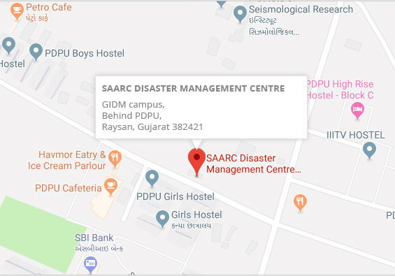 SAARC SDMC, Gandhinagar